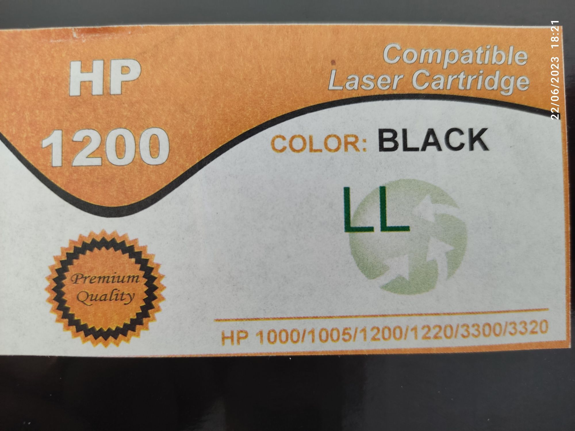 Toner C7115A preto Novo