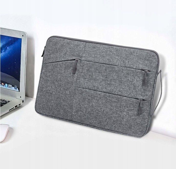 Stylowe etui na laptopa, rozmiar do 15,6' nowe.