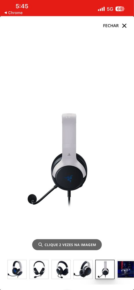 Headset da playstation