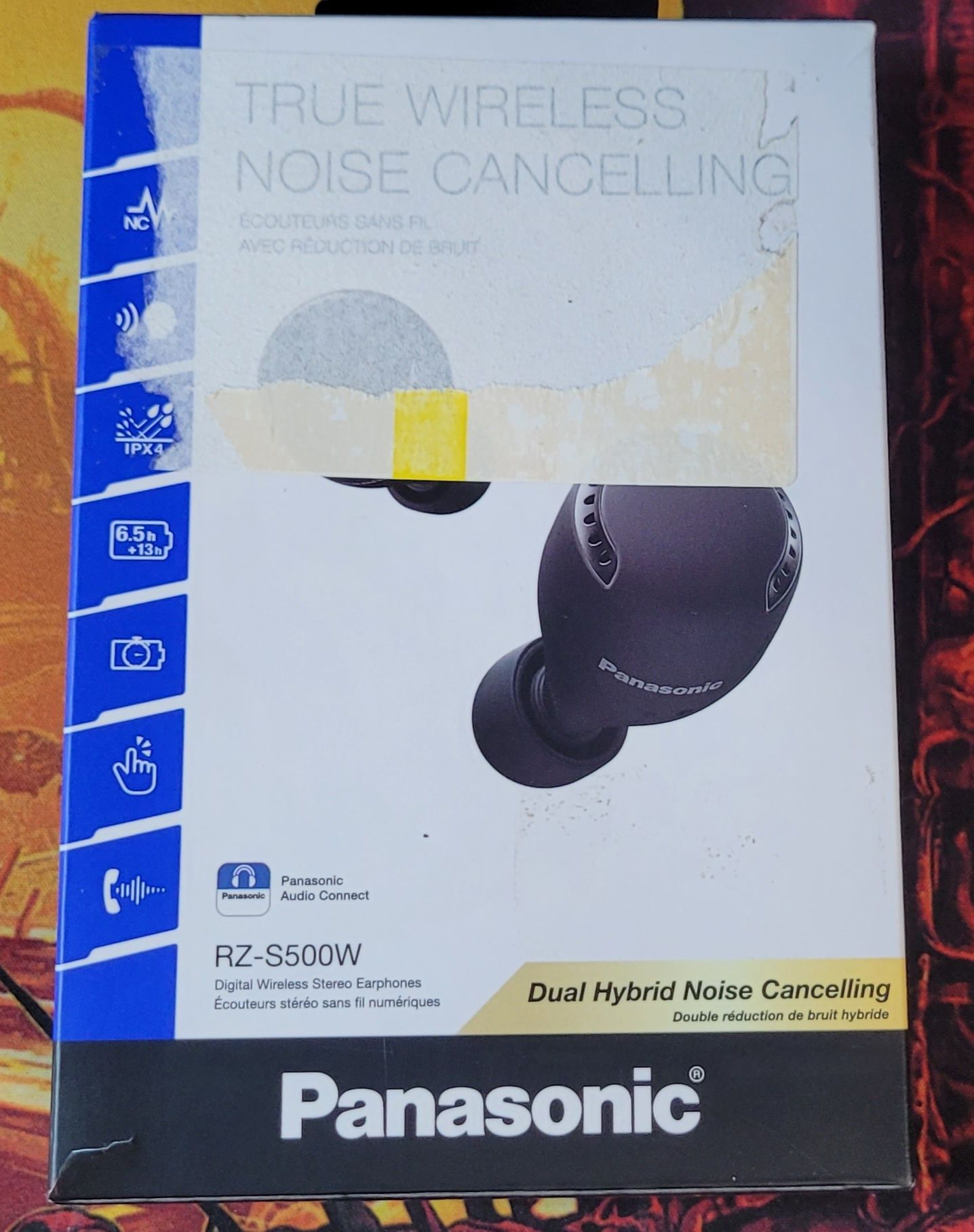 Słuchawki Panasonic RZ-S500W JAK NOWE