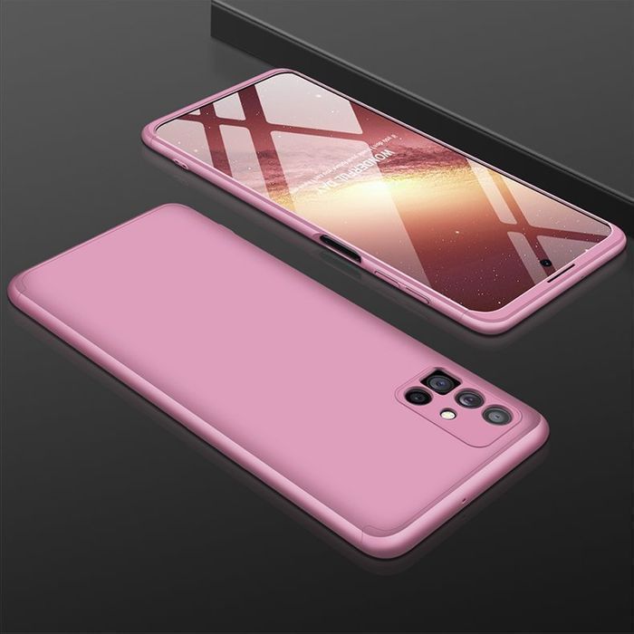 Etui Ochronne na Całą Obudowę Samsung Galaxy M51 - Różowe
