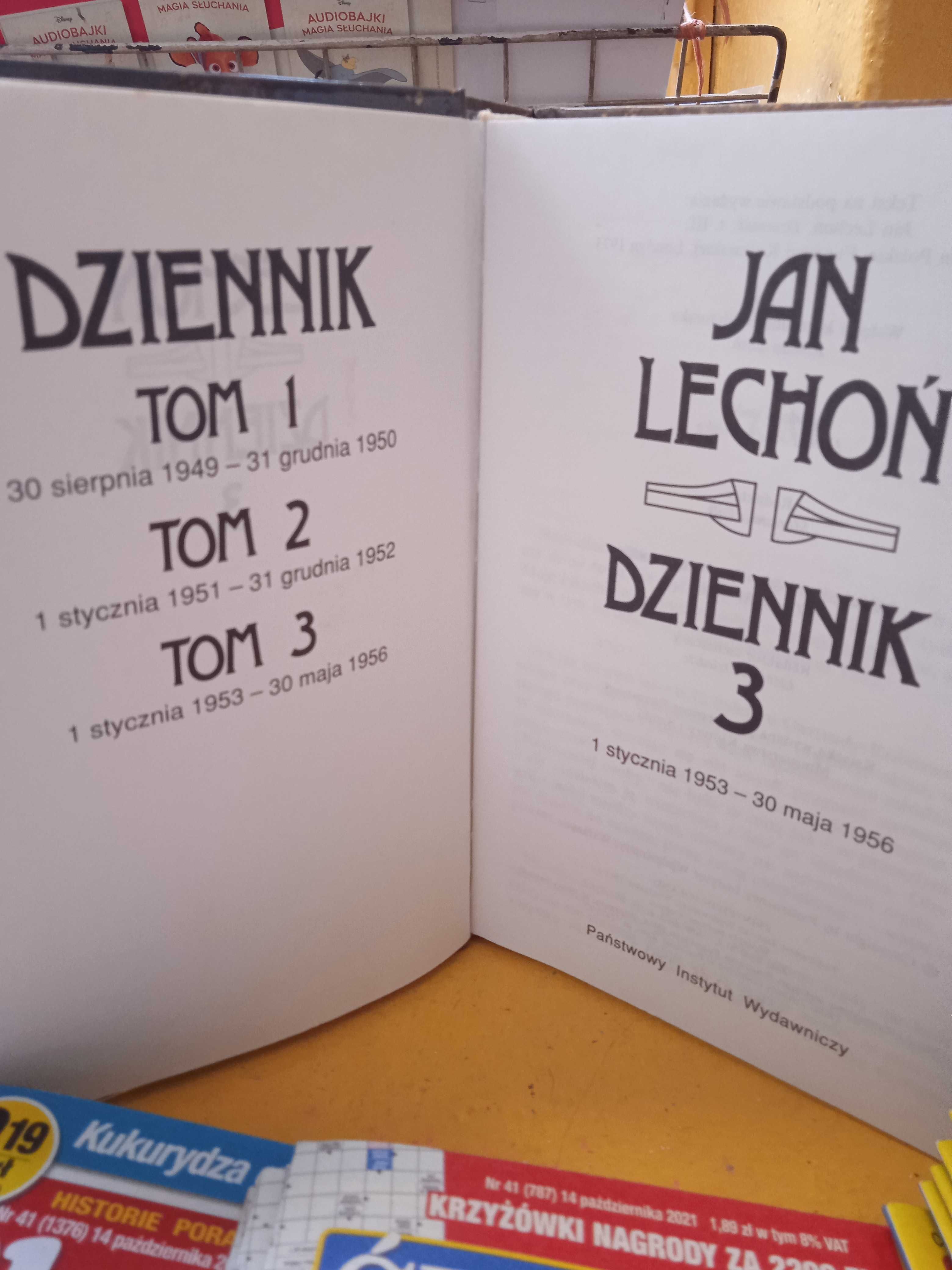 Jan Lechoń "Dziennik 3"