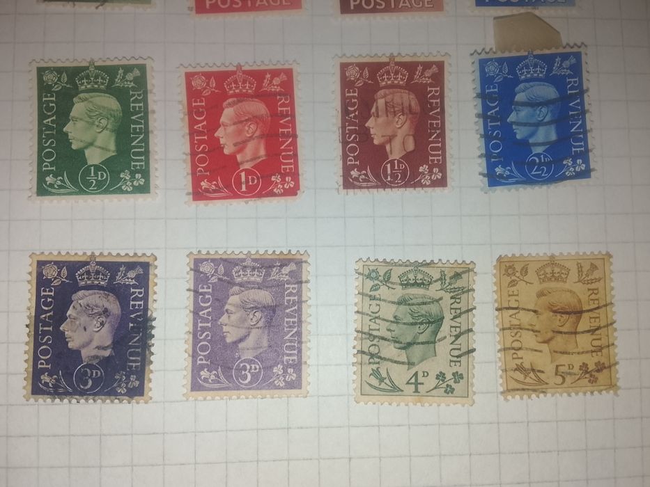 Почтовые марки..