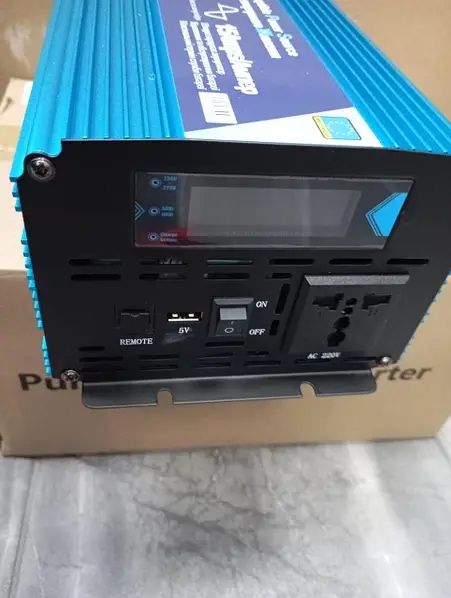 Потужний перетворювач Wimpex 2600W з зарядкою ИПБ 12 220 для котла