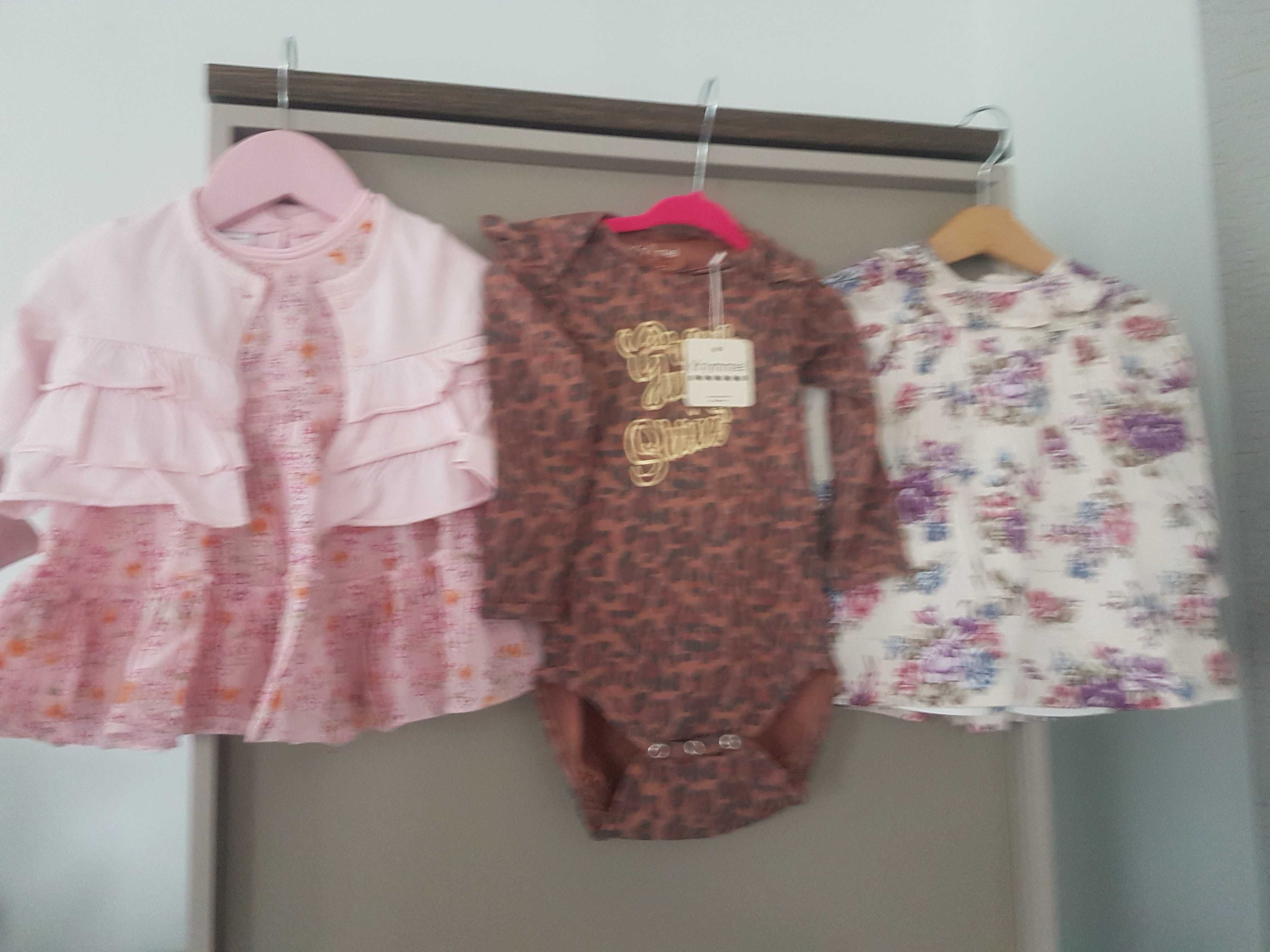 Paka, ubranka ,dla dziewczynki Armani, Mayoral r. 68- 74( 6 m)