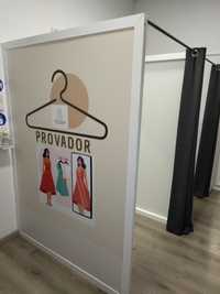 Provadores Vestuário de loja de roupa