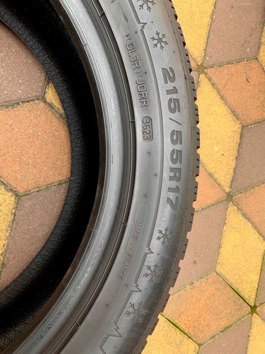 215/55 R17 Dunlop Winter Sport 5. Шини зимові 4 шт.