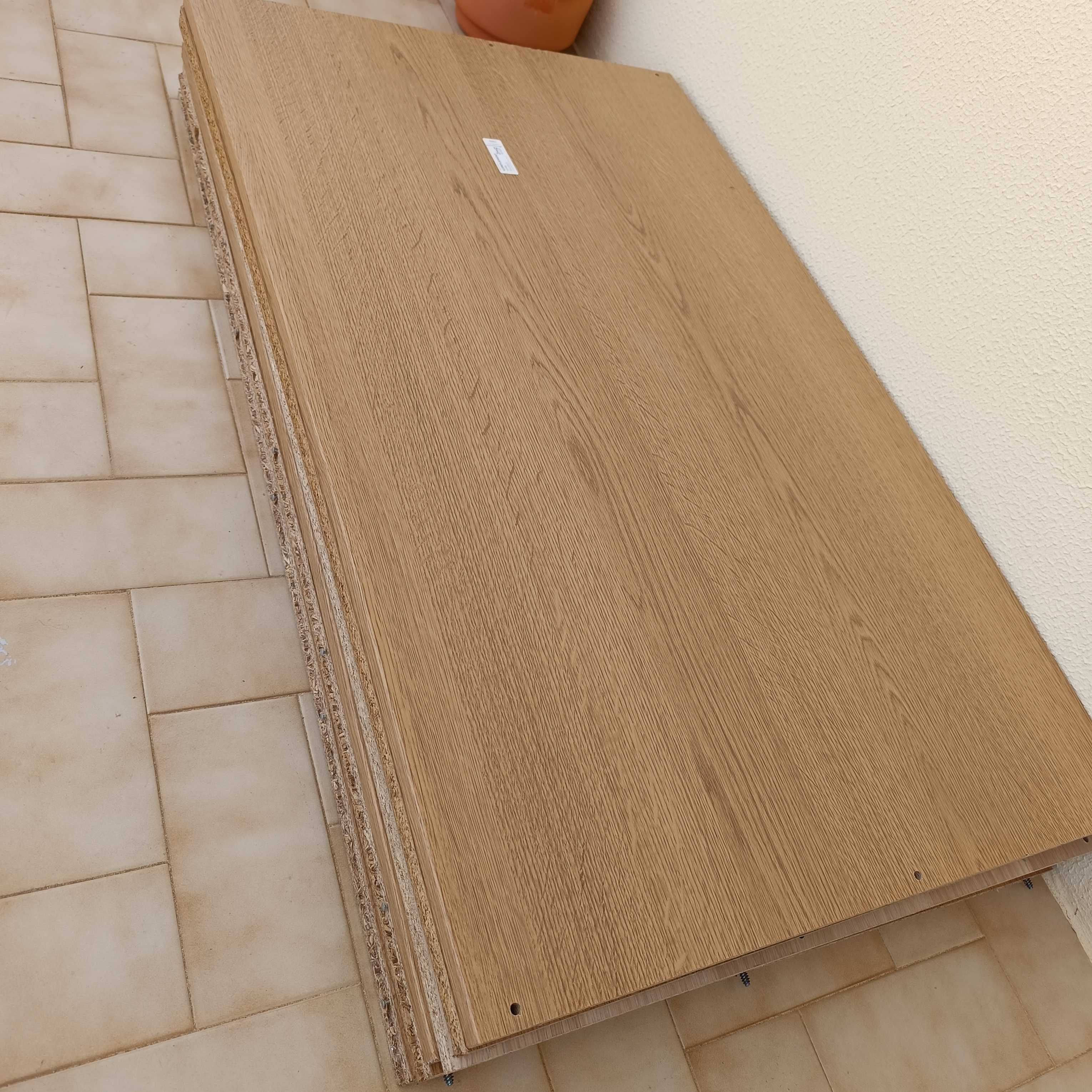 6 praleiras madeira IKEA 100*58cm