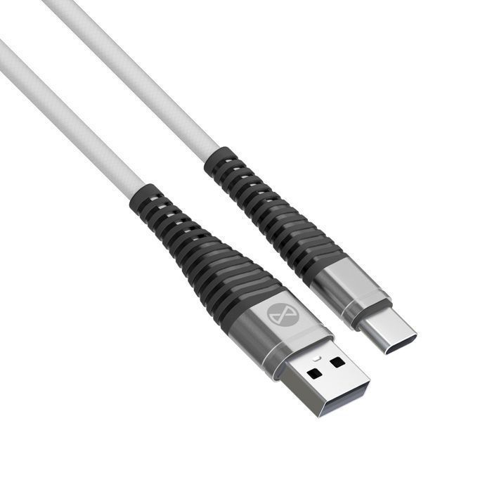 Forever Kabel Shark Usb - Usb-C 1,0 M 2A Biały