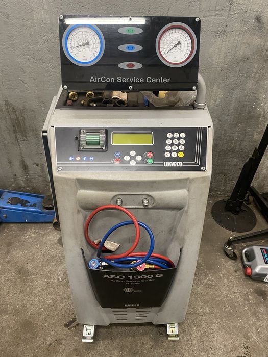 Stacja maszyna do klimatyzacji r134a Waeco ASC 1300g. Godna polecenia!