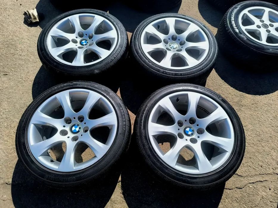 5x120 Felgi Aluminiowe ALUFELGI 17 Koła Letnie Lato BMW SERIA 3 E90 E91 E92 E46 E36 Z3 Z4 1 E81 E87 E88 F20 F21 STYLING WZÓR 185 5mm Legnica ALU-RAD 225/45