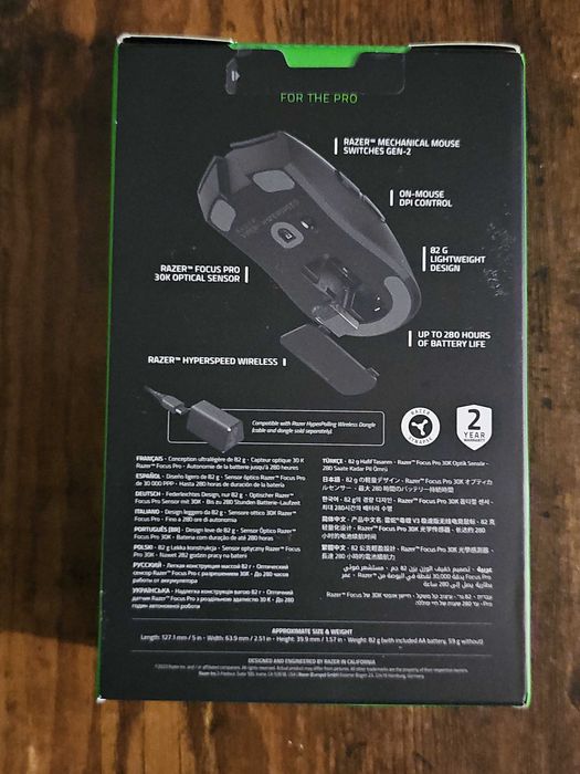 Razer Viper V3 HyperSpeed czarna