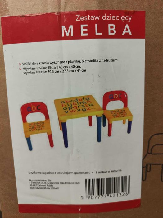 Nowy zestaw dla dzieci MELBA