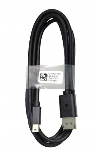 2 szt. x Kabel DisplayPort-Mini DisplayPort CZARNY 1,5-1,8m