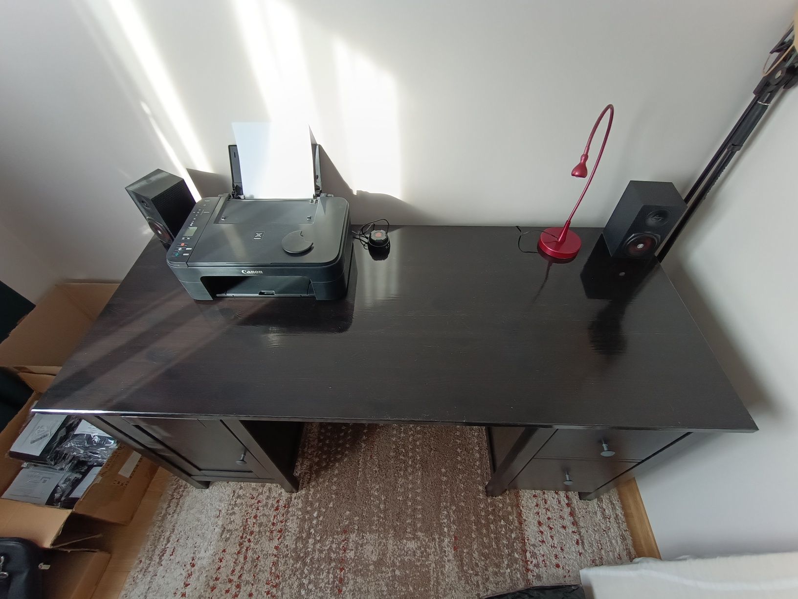 Biurko duże Ikea Hemnes 155x65