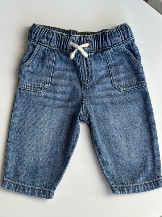 Набір для хлопчика 9 міс — сорочка Inextenso + джинси M&S, як нові