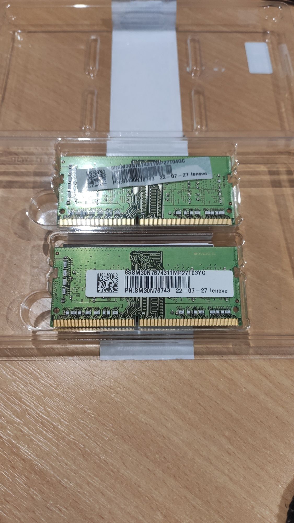 Оперативна пам'ять DDR4 SDRAM 8GB 3200 МГц SK Hynix SO-DIMM x2