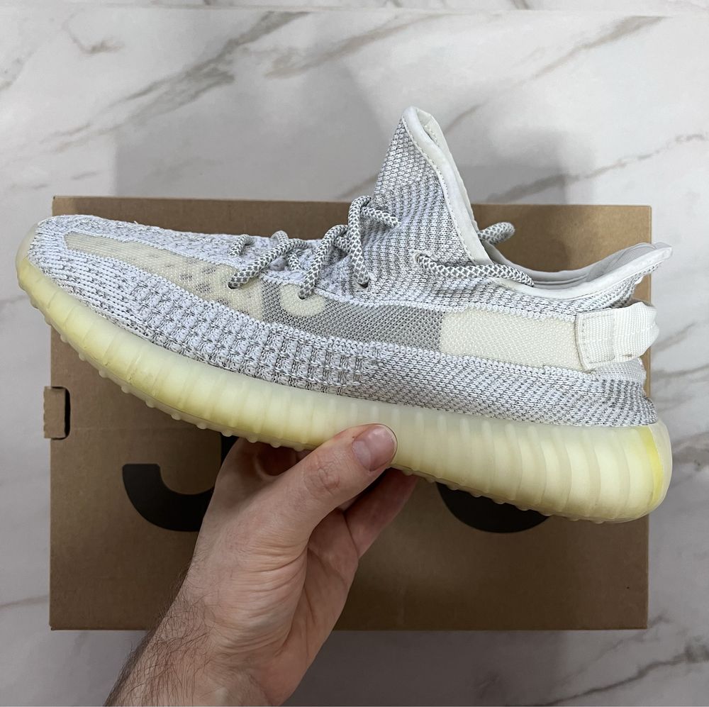 Кросівки ОРИГІНАЛ Adidas Yeezy 350 Static Reflective, розмір 44/юс10