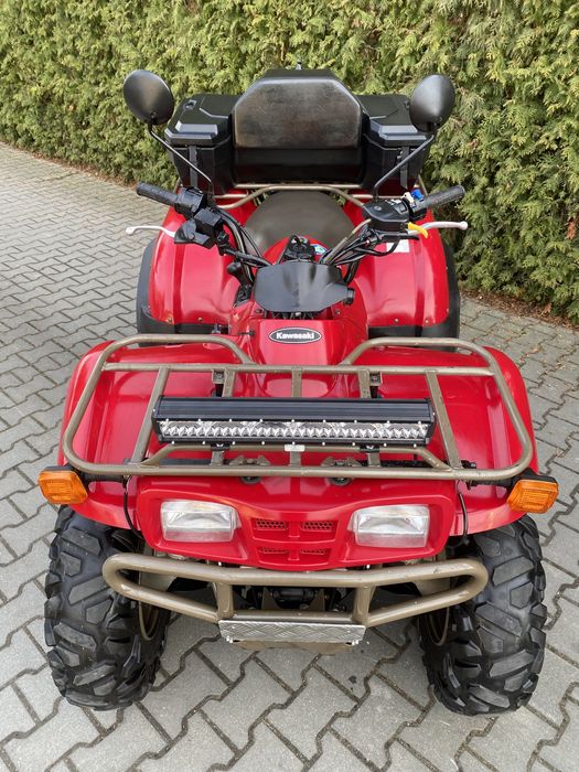 Kawasaki KVF 360 4x4*homologacja*zobacz*LED*KUFER*transport grizzly