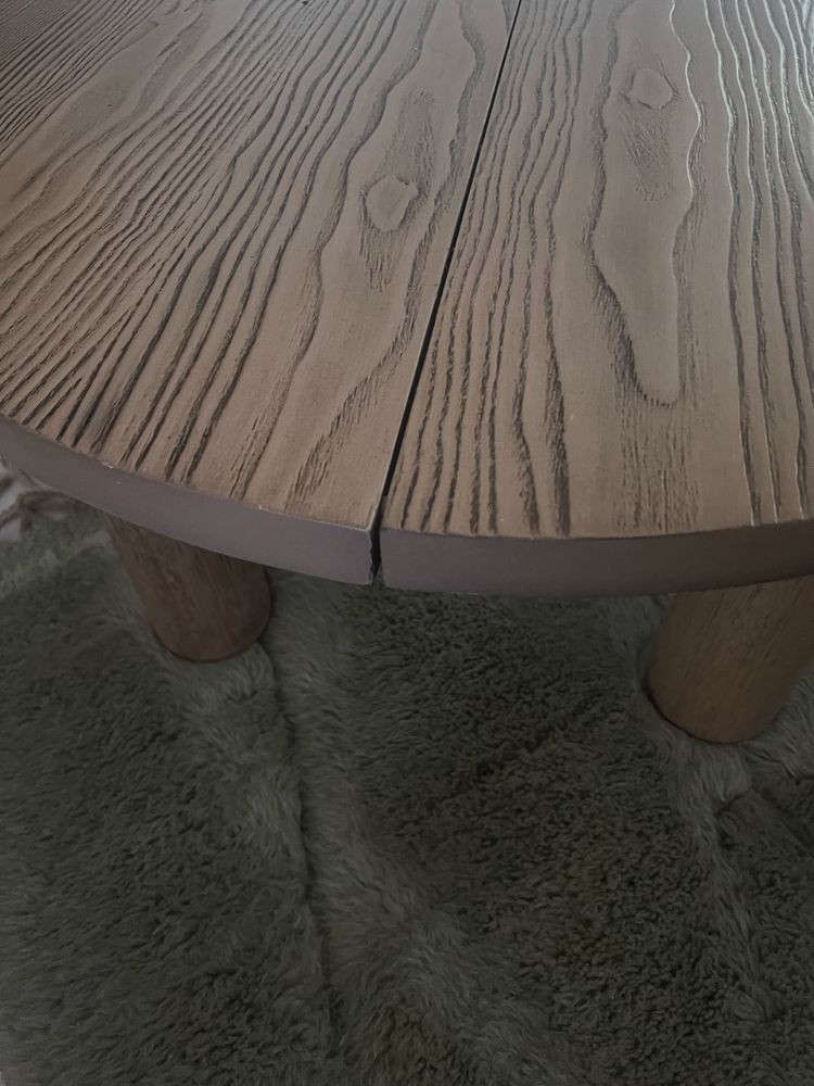 H&M Home stolik z drewna egzotycznego