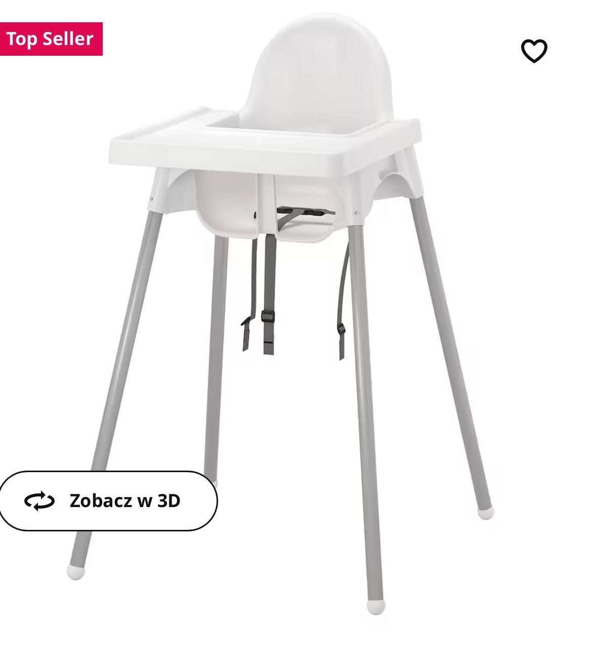 Ikea krzesło dokarmienia dziecka