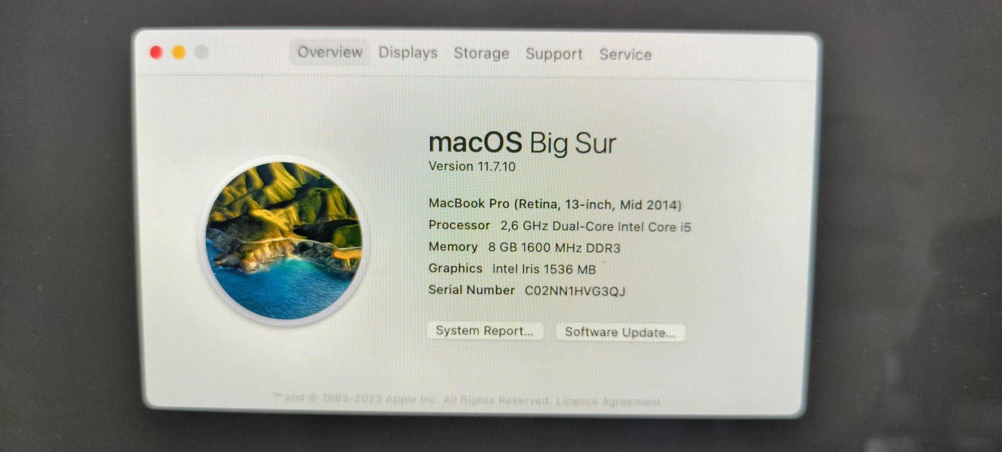 Apple MacBook Pro Retina, 13’ 2014