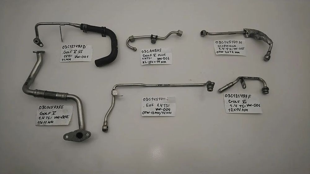 VW AUDI SEAT SKODA RURKA TURBOSPRĘŻARKI