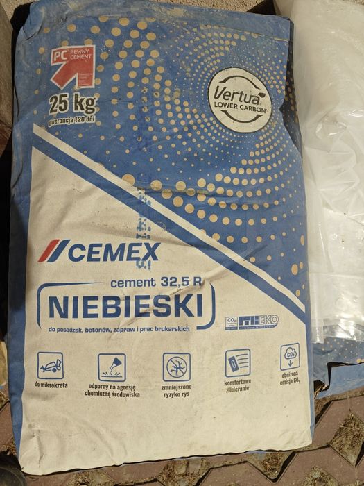Cement 5 worków po 25kg