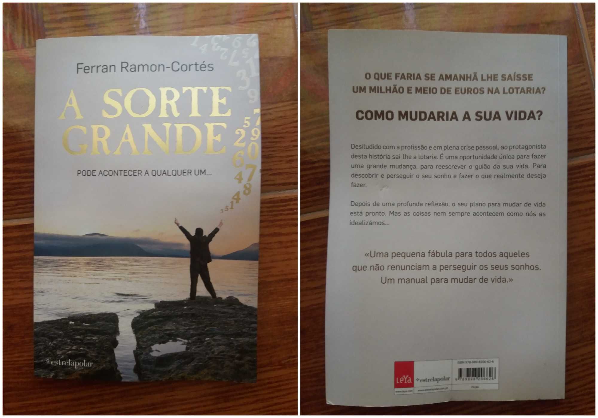 Livros variados "A Sorte Grande", "The Canterville"