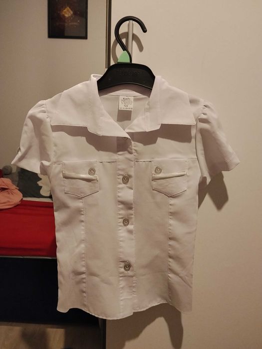 Bluzka biała elegancka 122