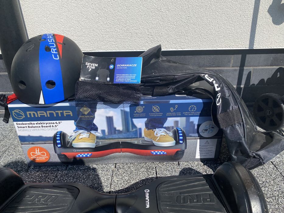 Deskorolka elektryczna Manta smart balance board 6.5”