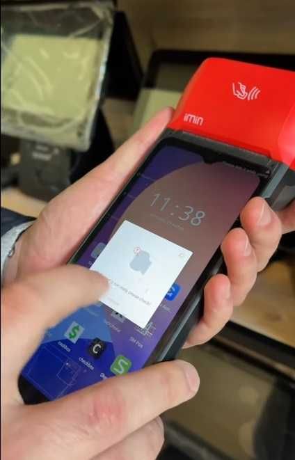 POS терминал iMin чи Sunmi D3 для Poster Кашалот ПРРО принтер 58мм NFC