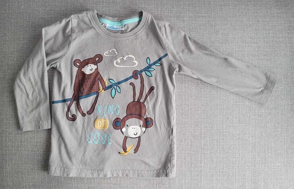Pepco koszulka z małpkami r. 98