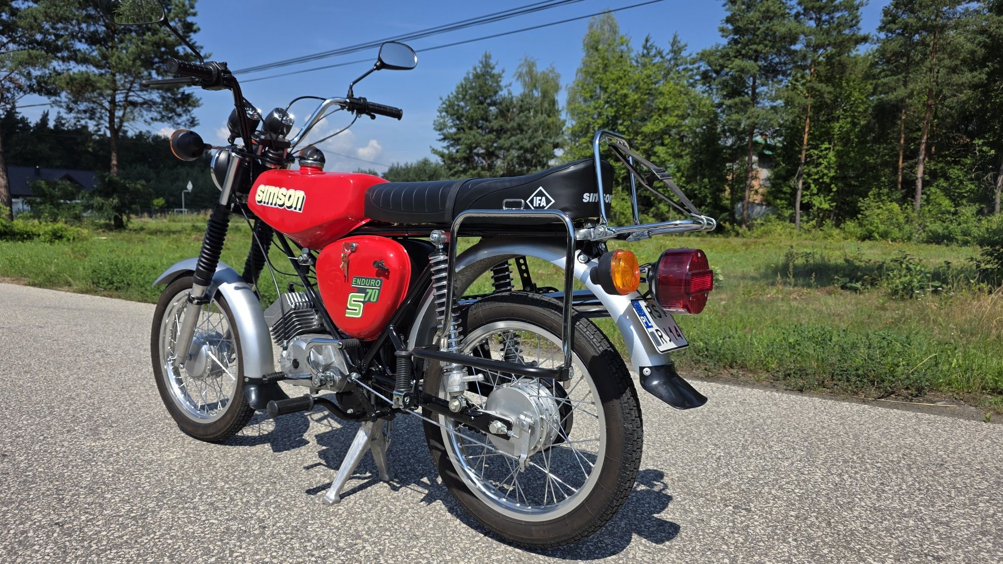 Simson s51 Enduro 4 biegowy Zarejestrowany Odrestaurowany Transport