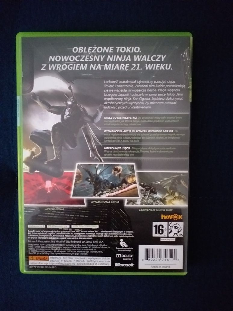 Ninja Blade PL Xbox 360 po polsku Idealna