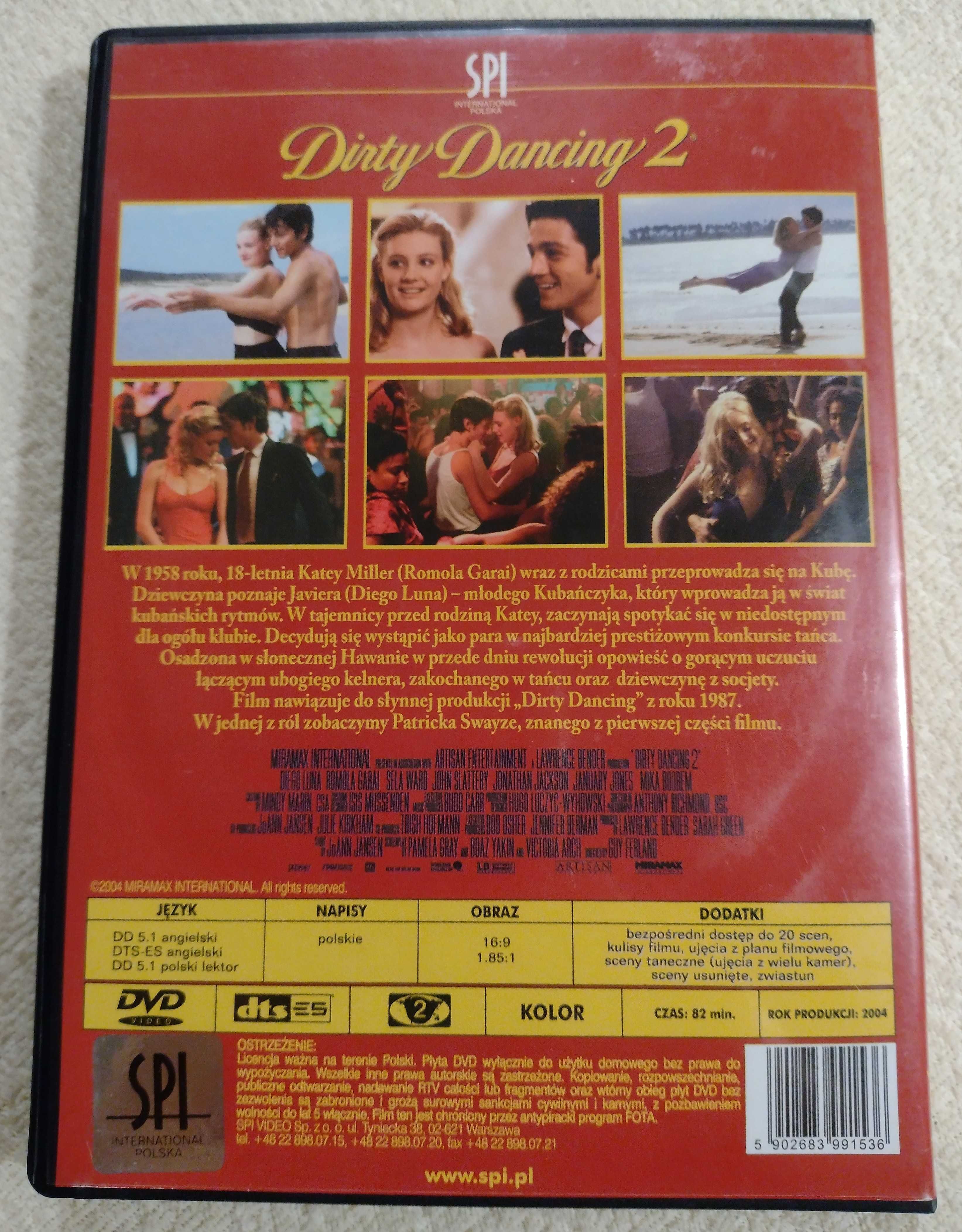Dirty Dancing 2 DVD