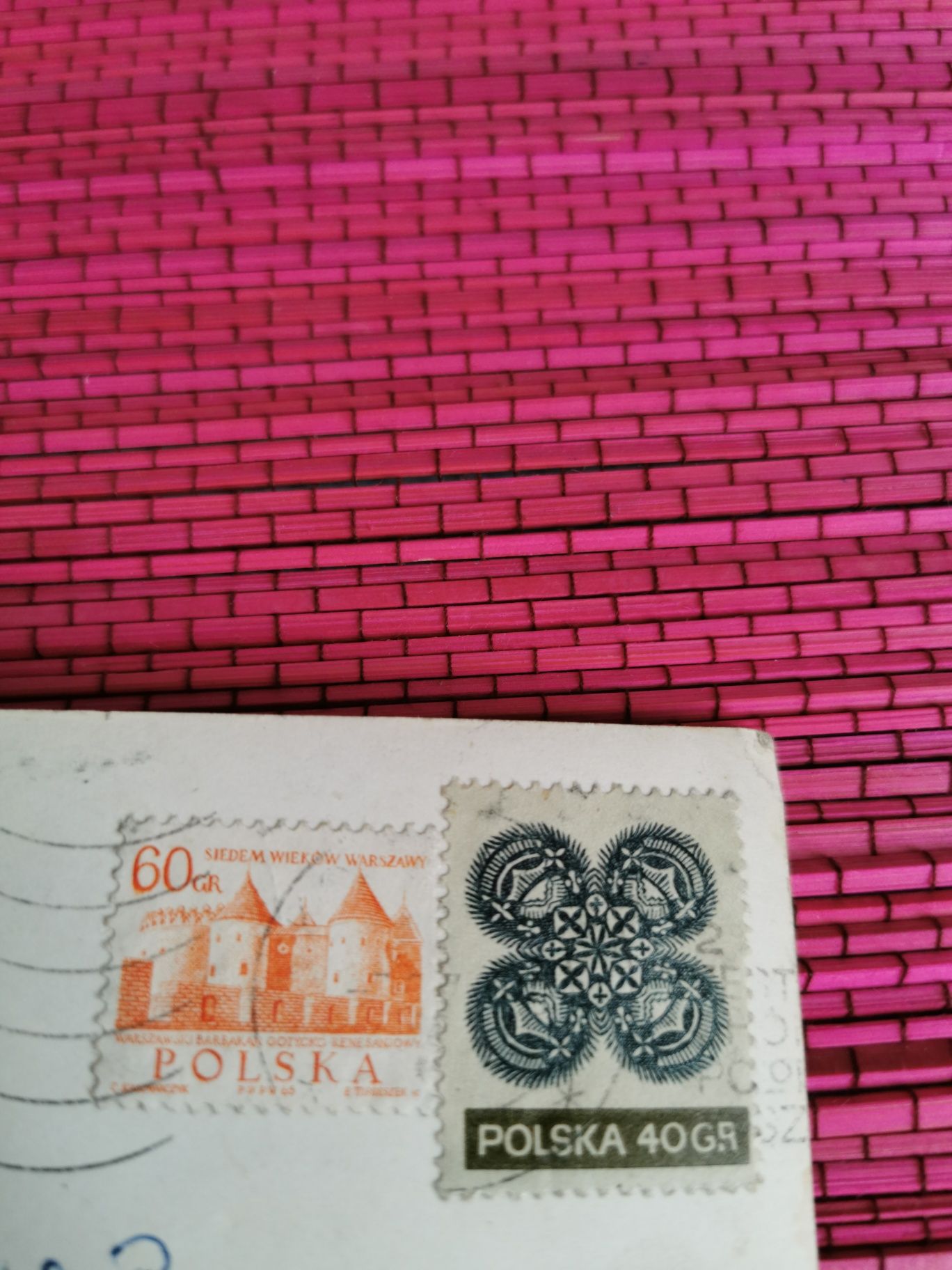 Pocztówka Mielno lata 70