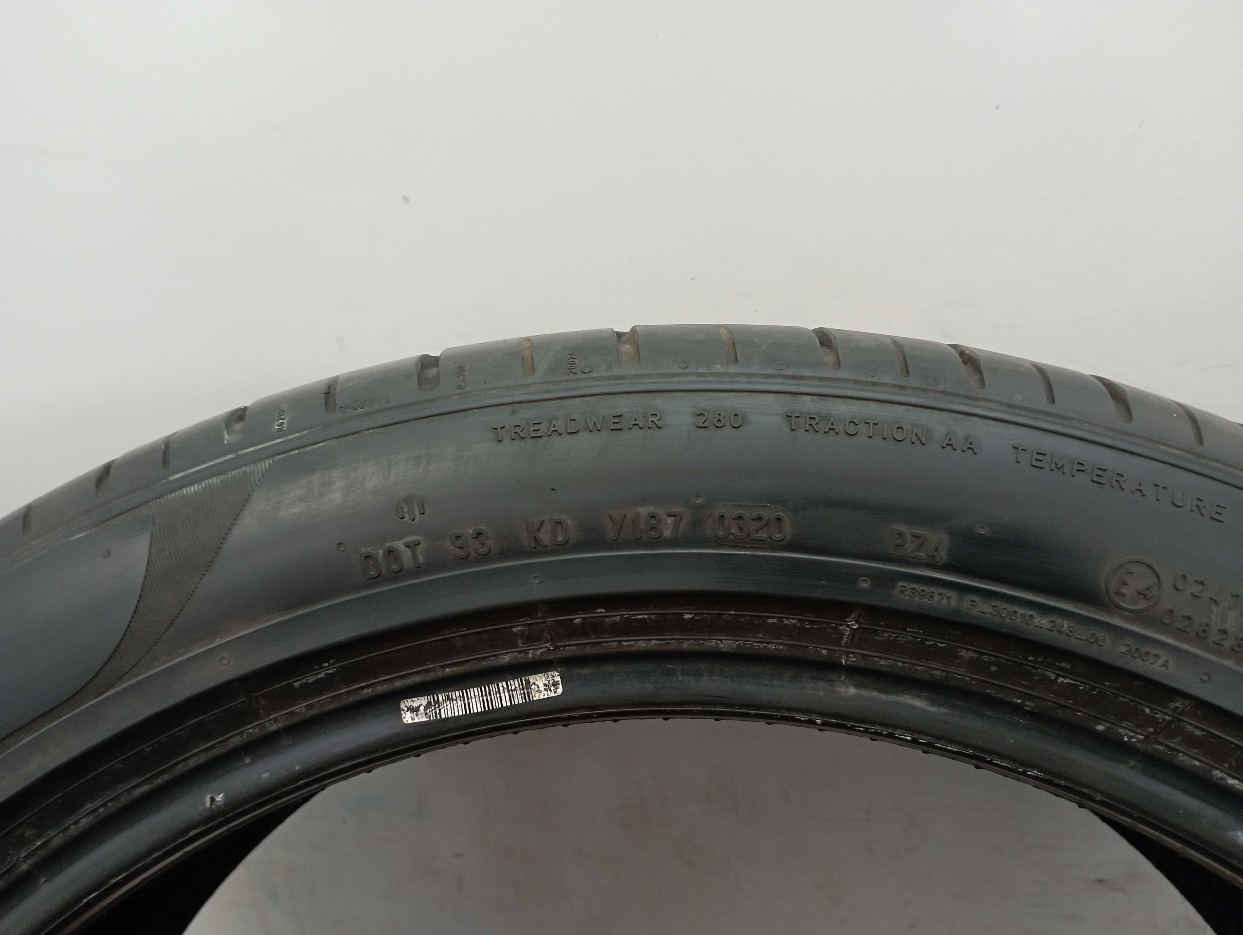2x245/45R20 Pirelli P Zero PZ4, 2020/2021 rok, 103W XL, bieżnik 5,8mm