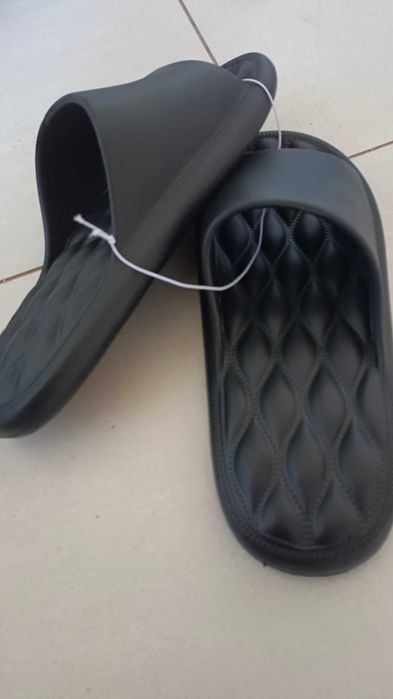 Nowe klapki męskie rozmiar 43 czarne 26,5 cm
