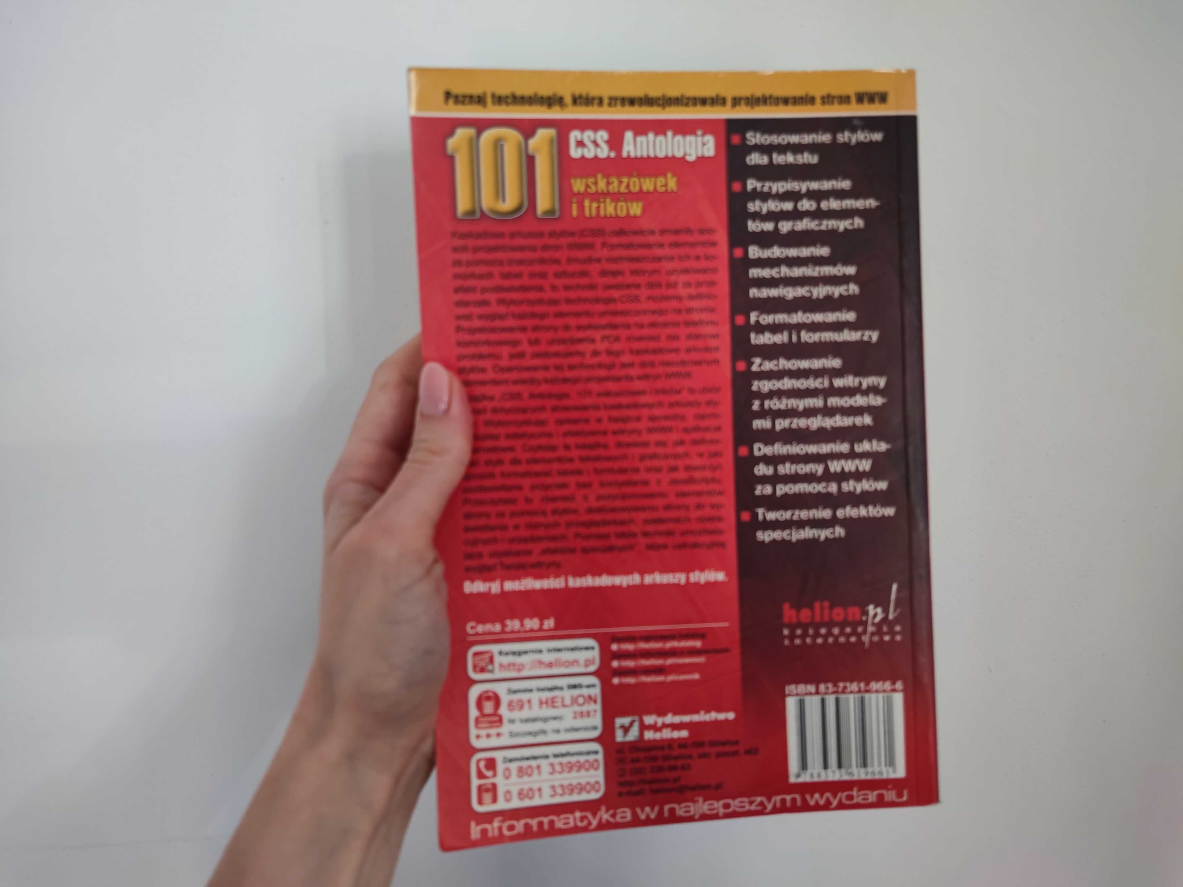 Książka - CSS Antologia 101 wskazówek i trików (Rachel Andrew)