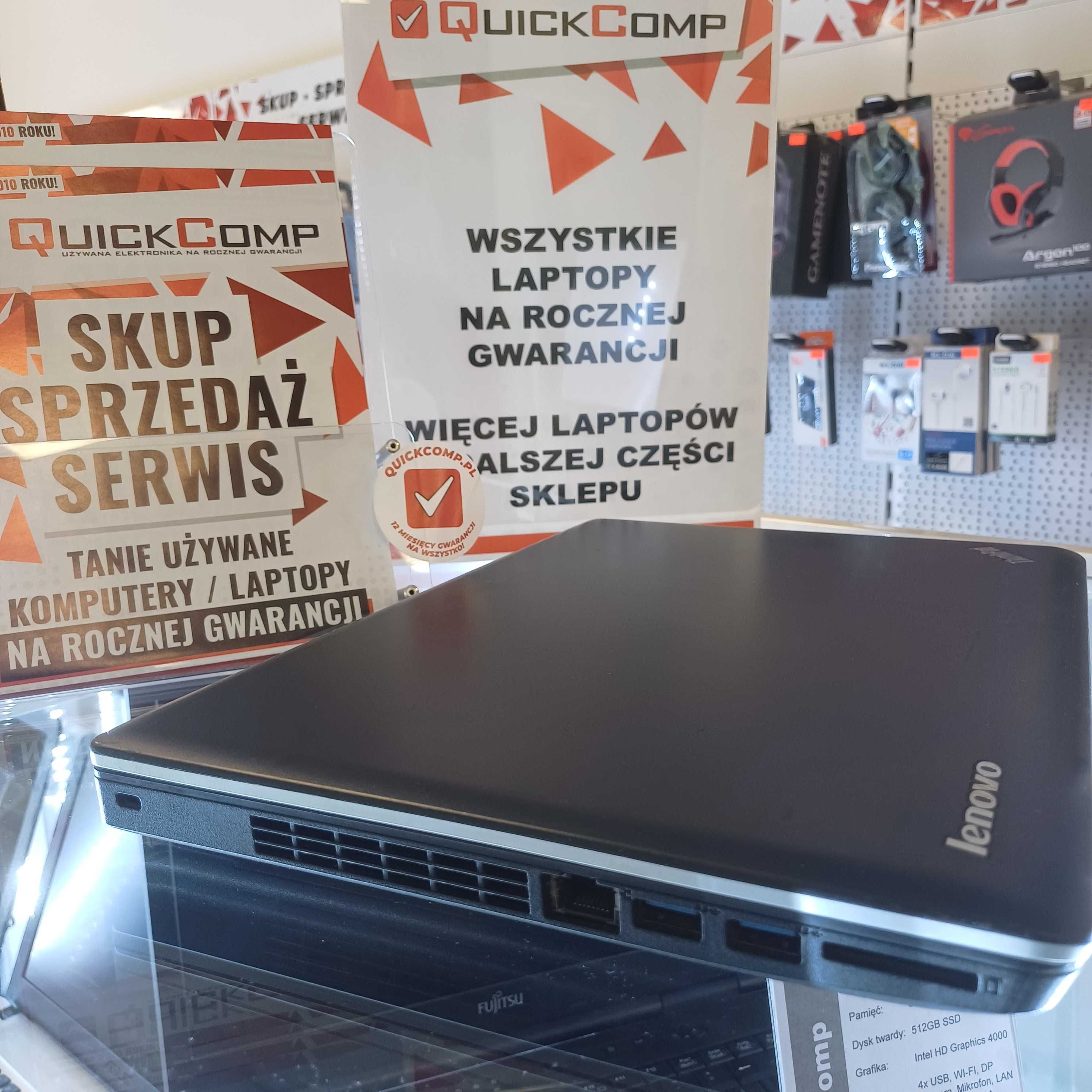Laptop Lenovo E330 Intel i3, 2x2,40GHz / 16GB DDR3 / SSD + HDD / Win10