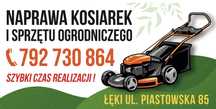 SERWIS | NAPRAWA KOSIAREK pił spalinowych i innego sprzętu