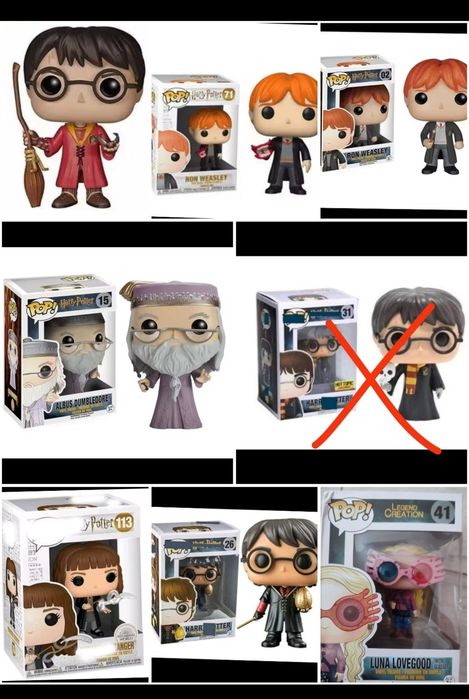 Коллекционное фигурки фанко поп funko pop harry potter Гарри поттер