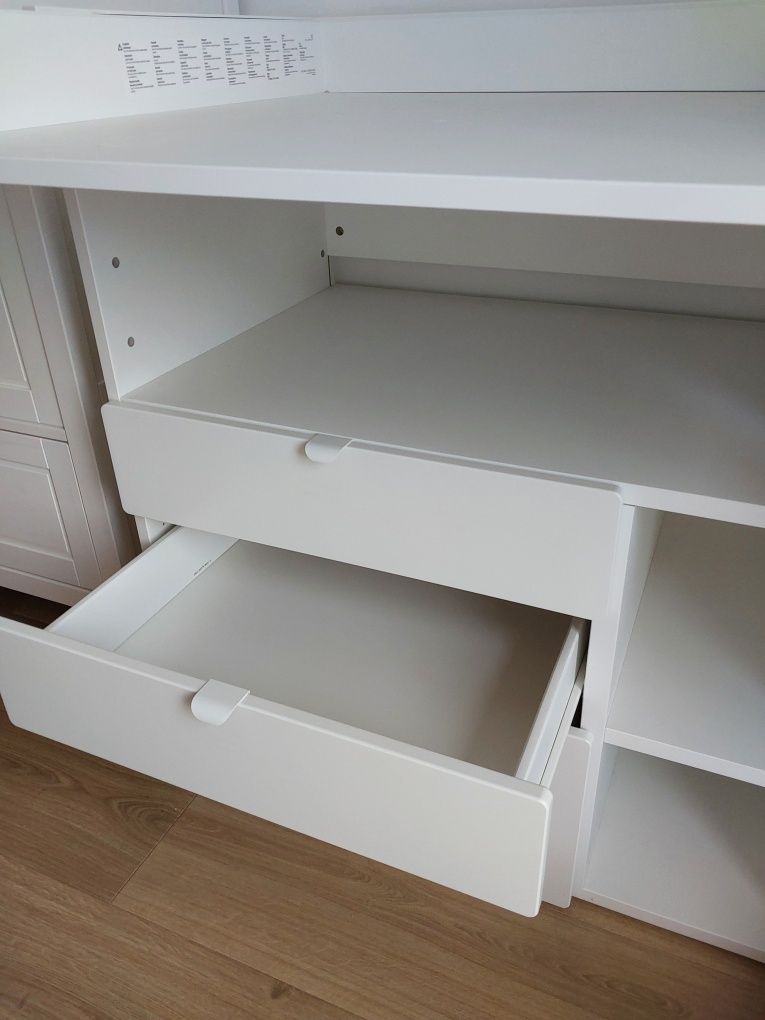 Komoda ze stołem do przewijania, przewijak dla dziecka ikea
