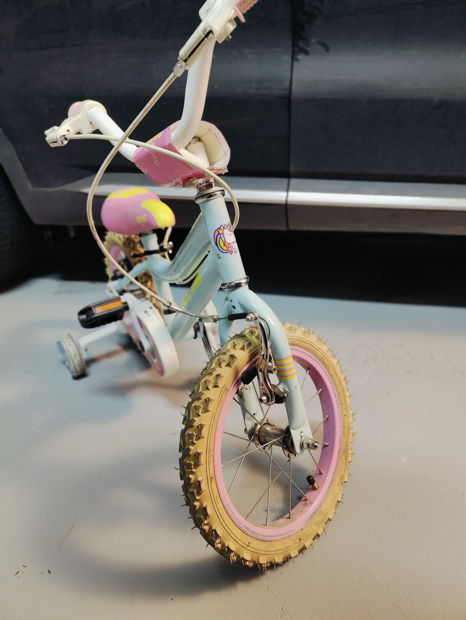 Bicicleta Unicórnio com rodinhas