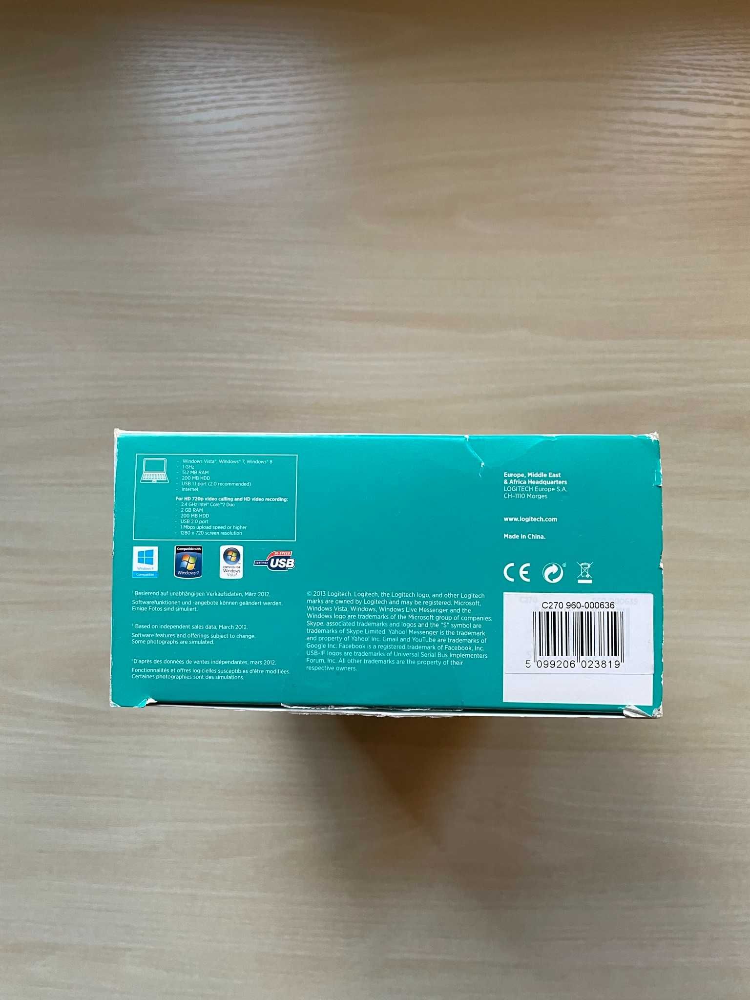 Kamera internetowa Logitech C270 HD 720p