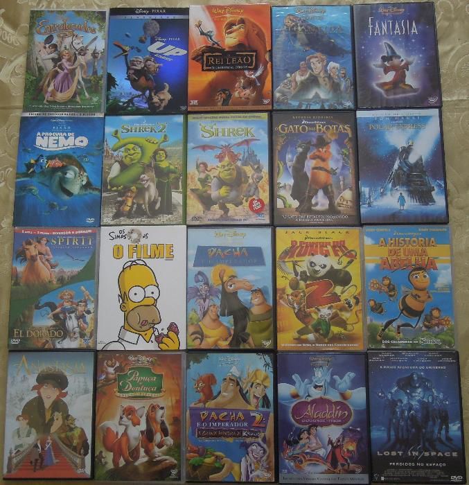 Conjunto de Dvds - Parte 5