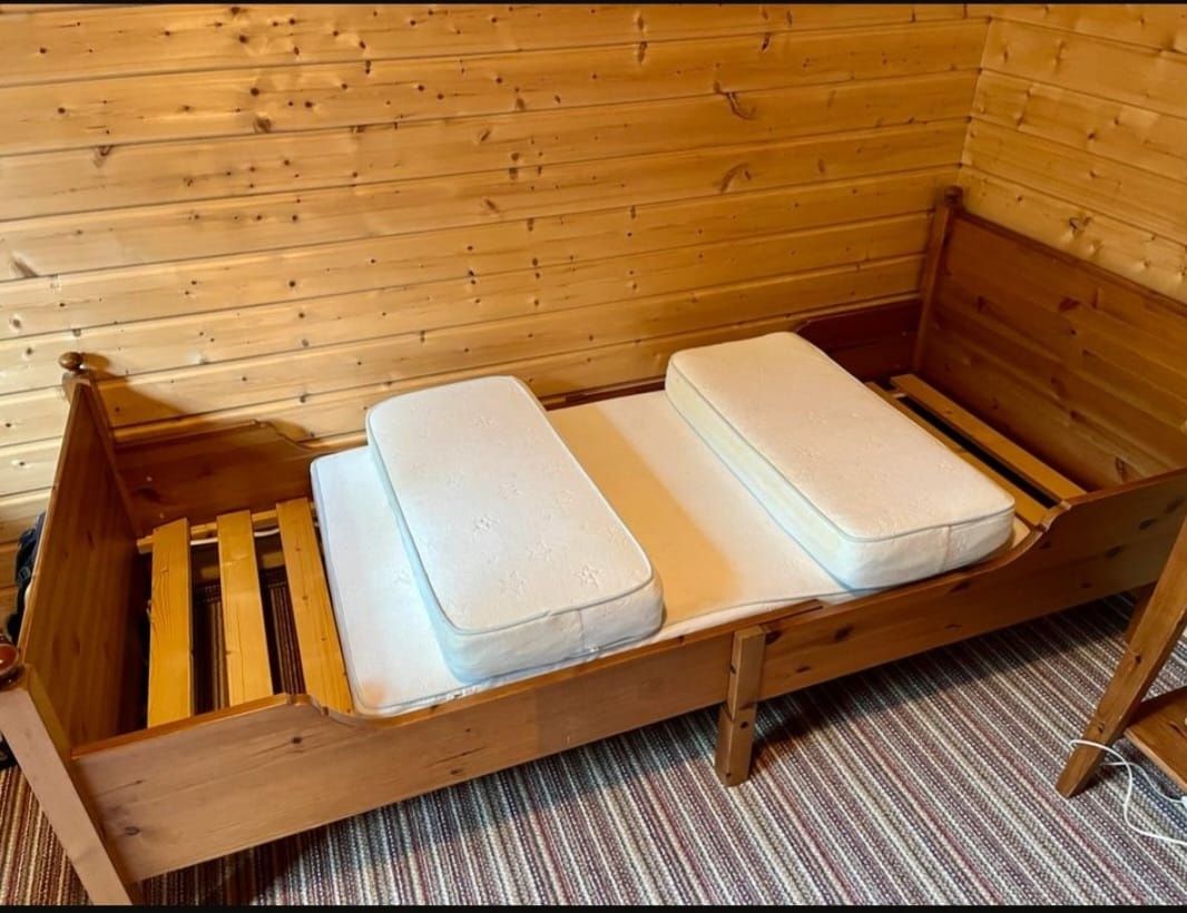 Ikea Leksvik łóżko rosnące