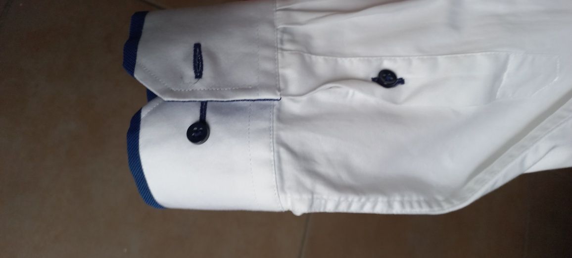 Koszula męska Ewtex r.39 slim fit