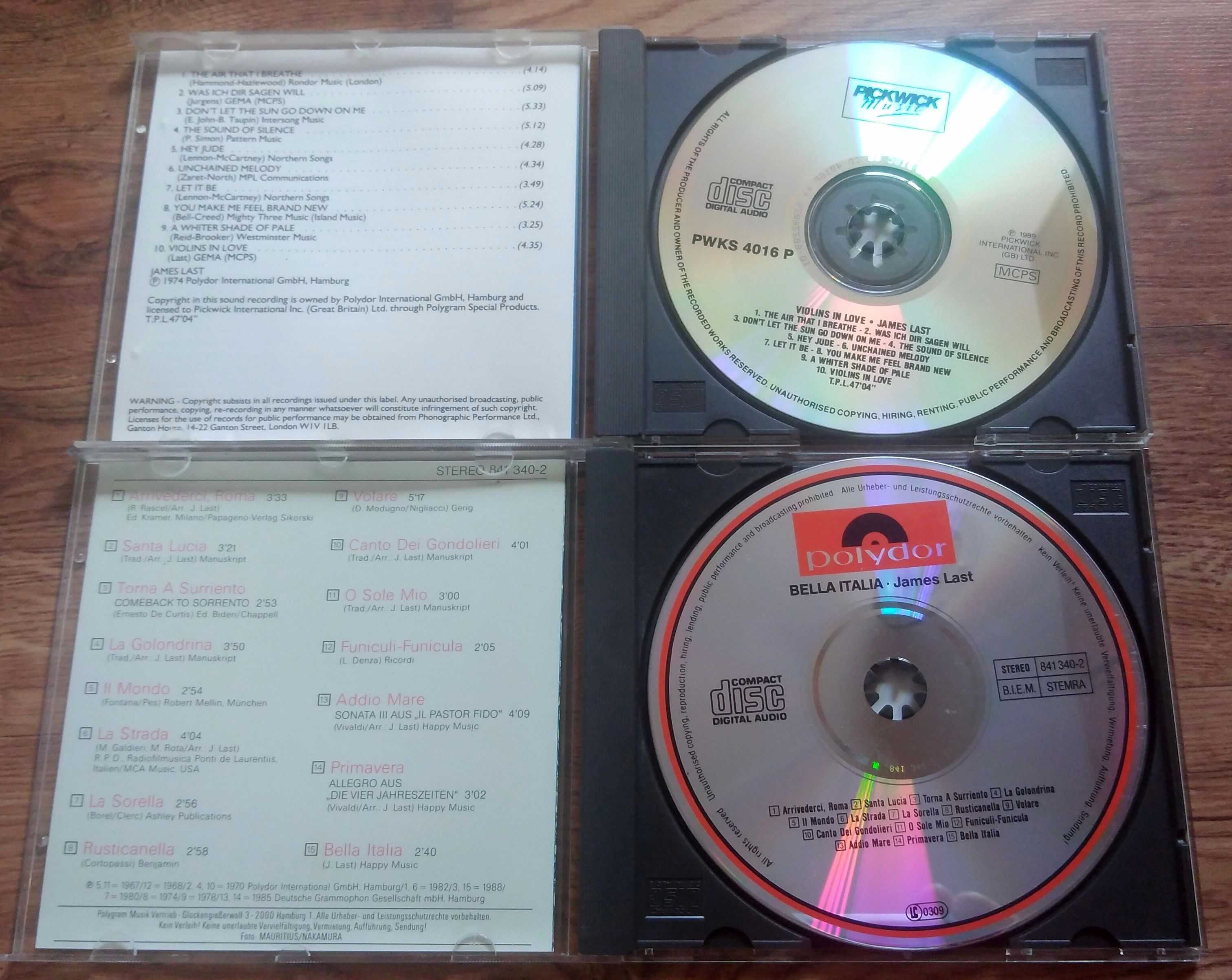 2 płyty CD James Last